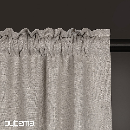 NATURE Gerster curtain GRAY BEIGE