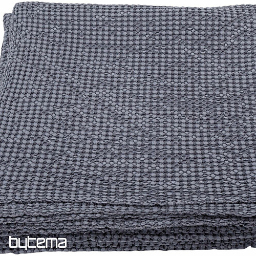 Cotton blanket VIGO GRAY
