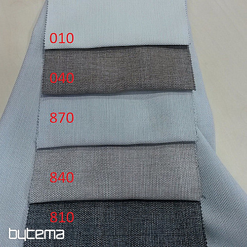 Designer decorative fabric GERSTER DIM OUT 77005/840 GRAY BEIGE