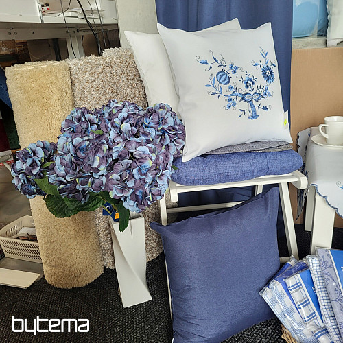 Cushion cover ONION BLUE-WHITE