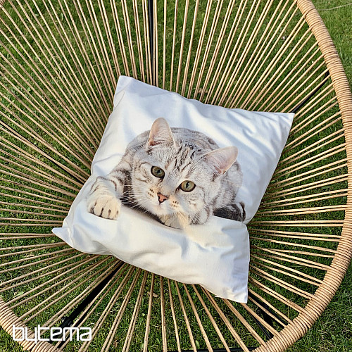 Decorative cushion cover LYING CAT