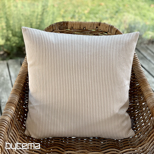 Decorative cushion cover DARVEN IVORY