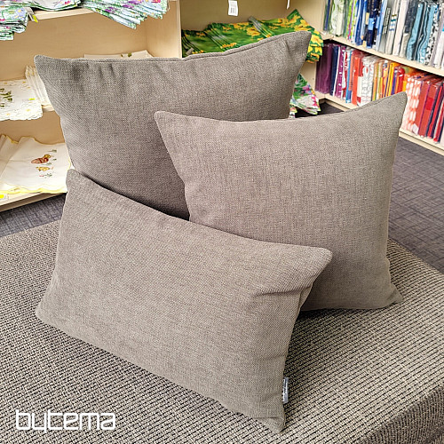 Decorative cushion cover DERBY ANTHRACITE