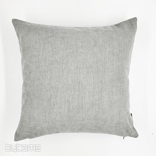 Decorative cushion cover DERBY GRAY SILVER