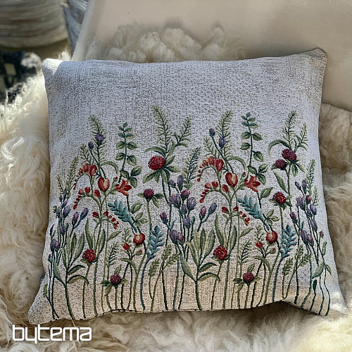 WILD FLOWERS tapestry cushion cover
