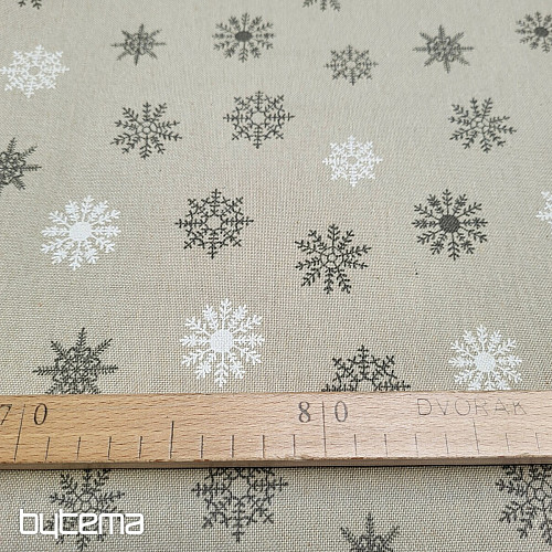 Decorative fabric GRAY FLAKES