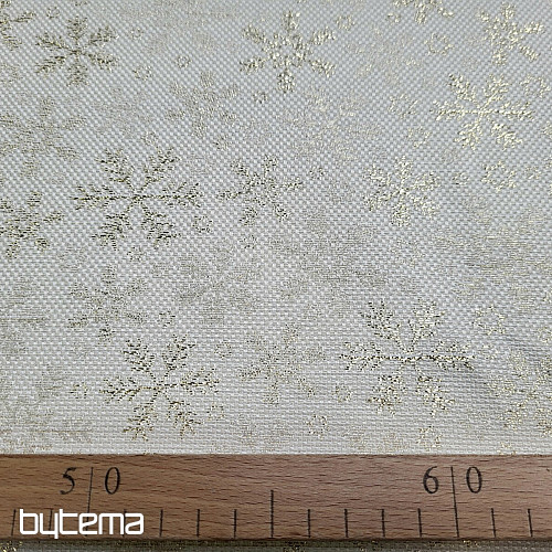 Decorative fabric GOLD FLAKES