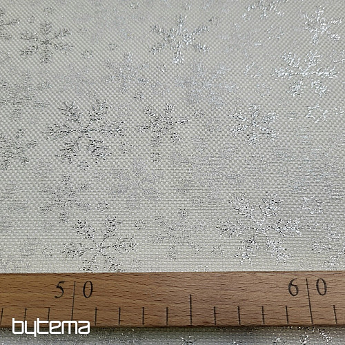 Decorative fabric SILVER FLAKES