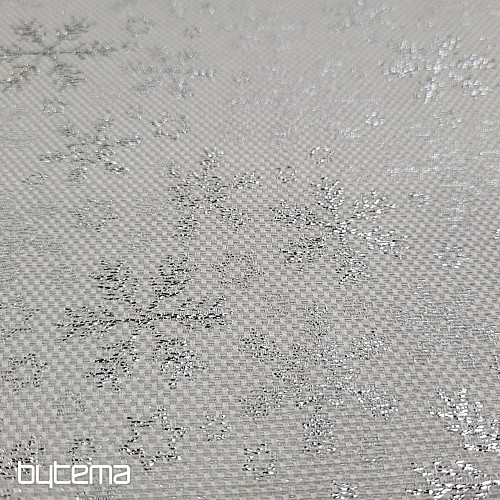 Decorative fabric SILVER FLAKES
