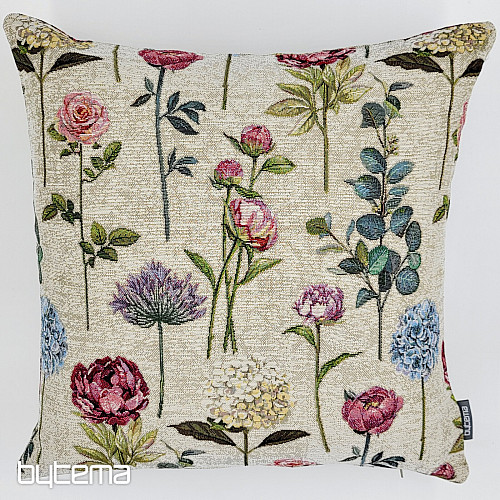Tapestry cushion cover FLORES TIME II