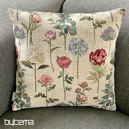Tapestry cushion cover FLORES TIME II