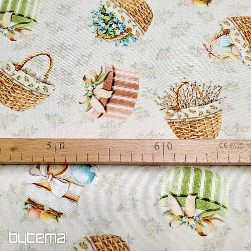 Decorative fabric SPRING BASKET