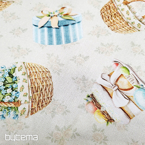 Decorative fabric SPRING BASKET