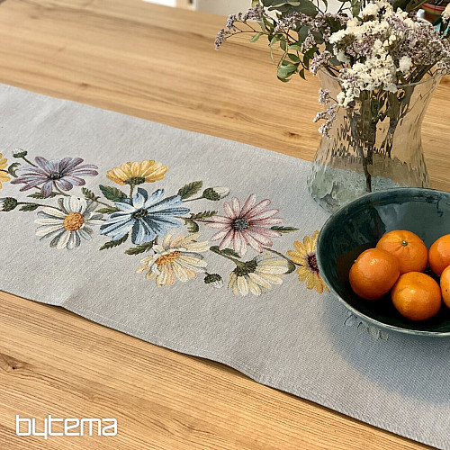 Tapestry tablecloth and shawl DAISY II