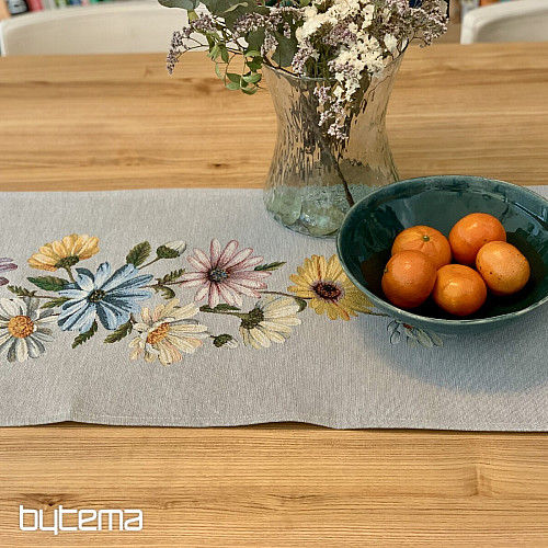 Tapestry tablecloth and shawl DAISY II