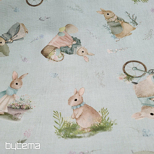 Decorative fabric EASTER BUNNY