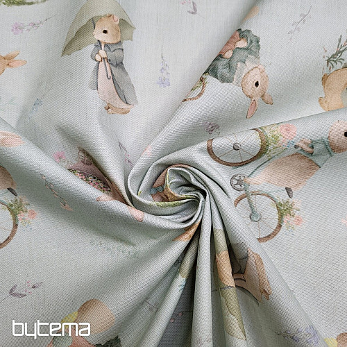 Decorative fabric EASTER BUNNY