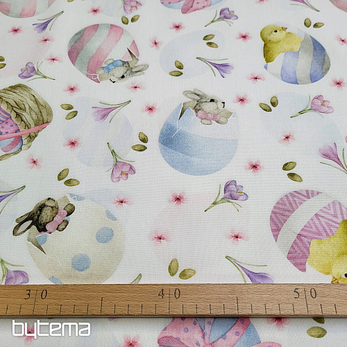 Decorative fabric CALIMERO WITH CROCUS