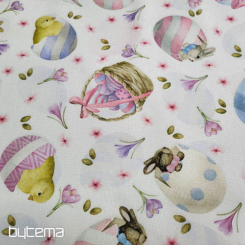 Decorative fabric CALIMERO WITH CROCUS