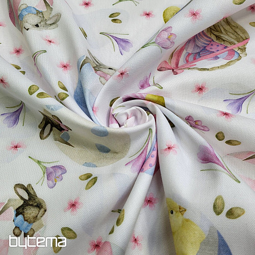 Decorative fabric CALIMERO WITH CROCUS