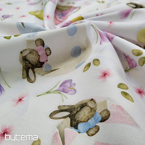Decorative fabric CALIMERO WITH CROCUS