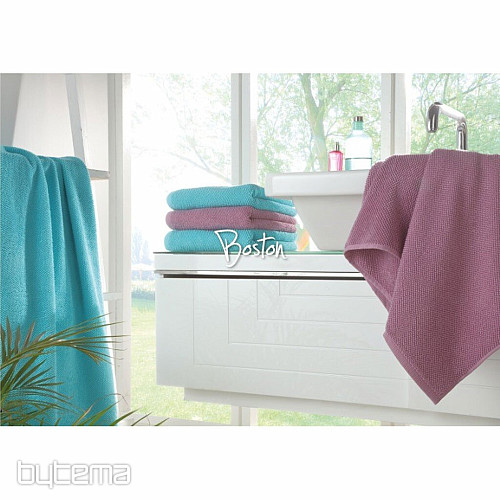 Luxury towel and bath towel BOSTON 757 lilac