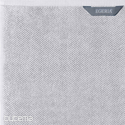 Luxury towel and bath towel BOSTON 020 gray