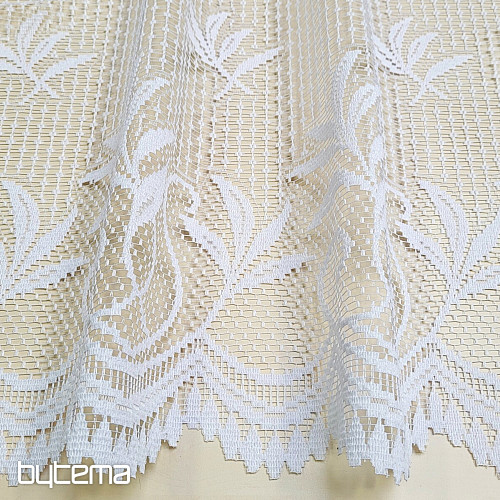 Jacquard curtain V 127 white
