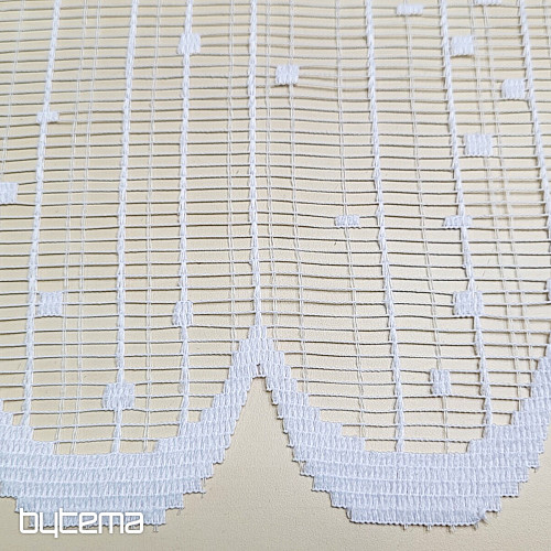 Jacquard curtain V 022 white