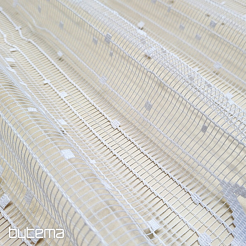 Jacquard curtain V 022 white