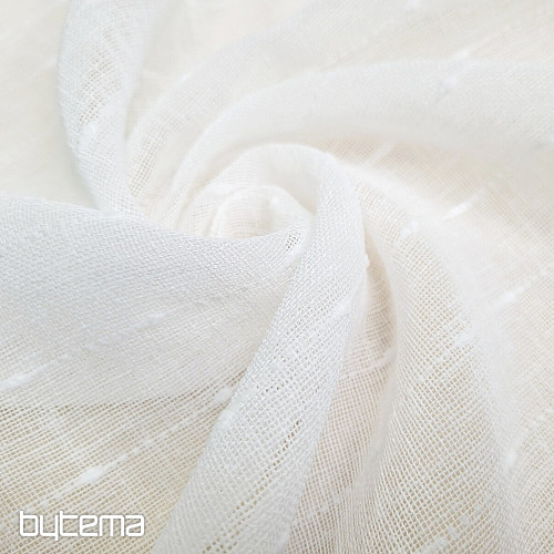 Light decorative curtain WHITE LADY
