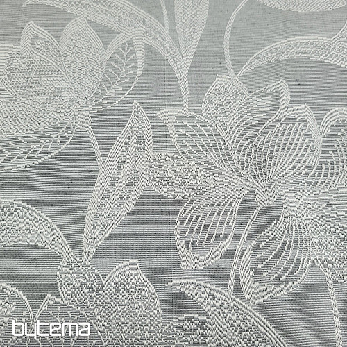 Decorative fabric NENUFAR gray
