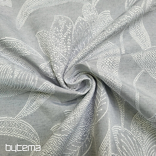 Decorative fabric NENUFAR gray