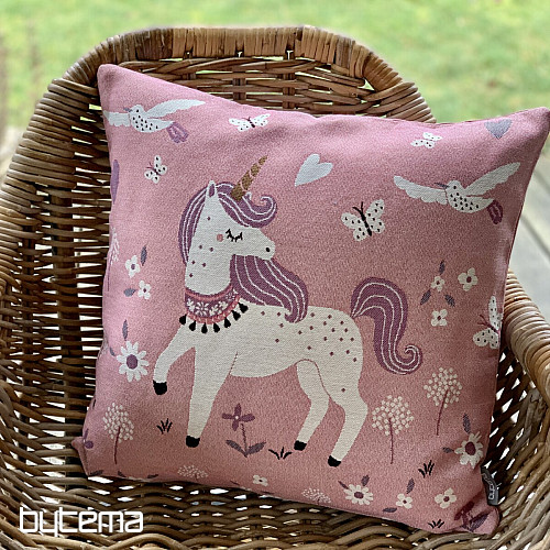Unicorn tapestry pillowcase