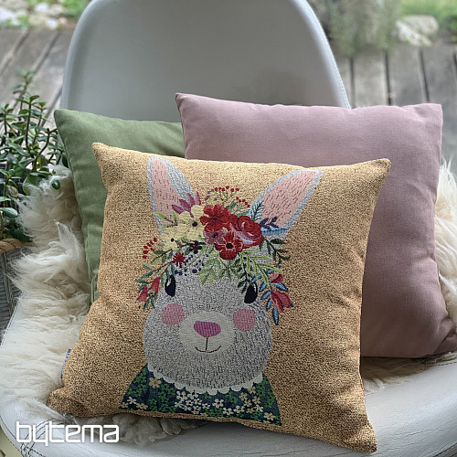 Tapestry cushion cover HARE