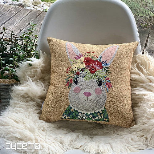 Tapestry cushion cover HARE