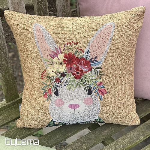 Tapestry cushion cover HARE