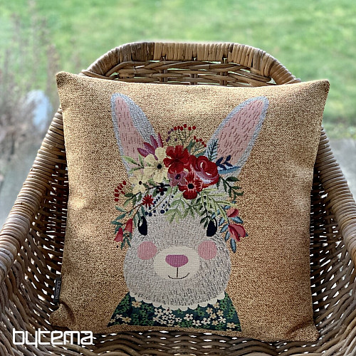 Tapestry cushion cover HARE