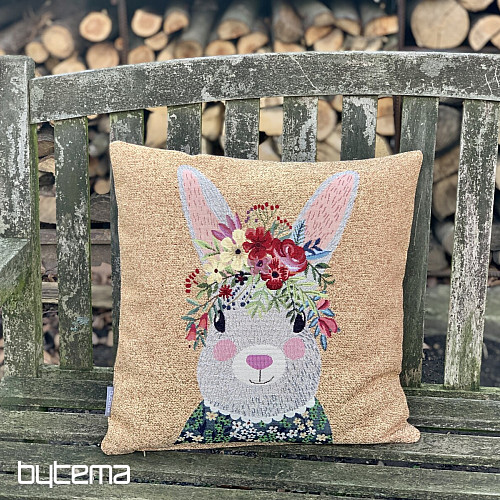 Tapestry cushion cover HARE