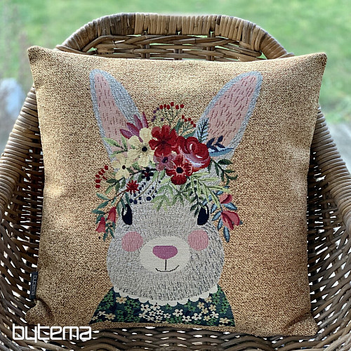 Tapestry cushion cover HARE