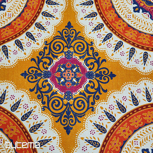 Decorative fabric INDIAN MANDALA