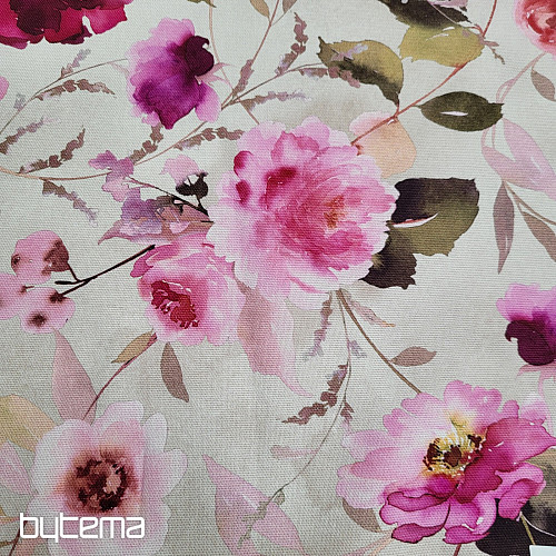 Decorative fabric ROSE BUSH