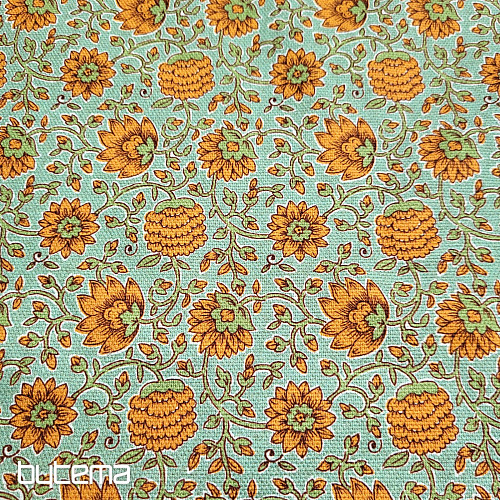 Decorative fabric SUMAN turquoise