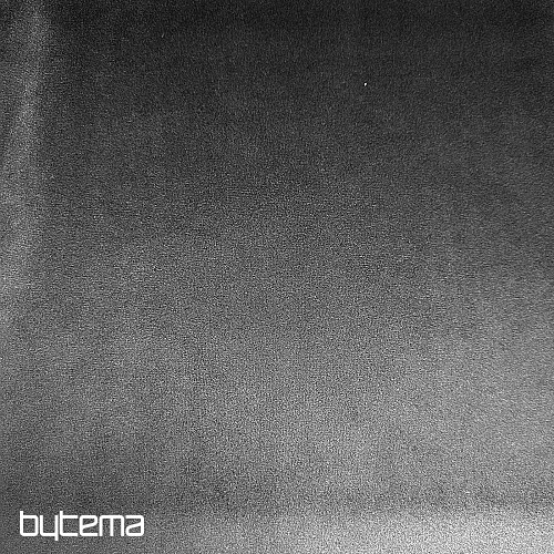 Velvet decorative fabric RIVIERA BLACK