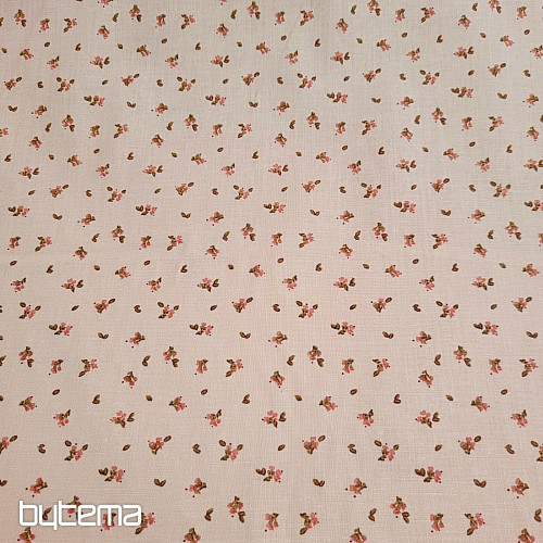 Cotton fabric HANA PINK
