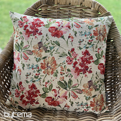 Tapestry cushion cover SPRING GARDEN