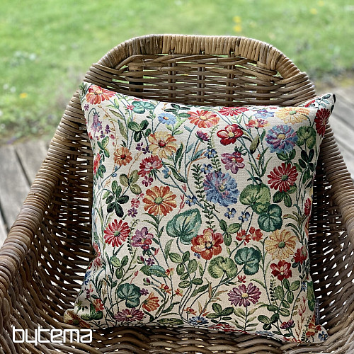 Tapestry cushion cover SCARLET