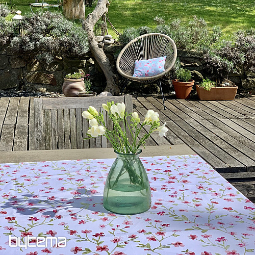 Table cloth and scarf SAKURA PINK