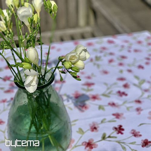 Table cloth and scarf SAKURA PINK