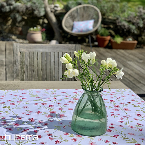 Table cloth and scarf SAKURA PINK